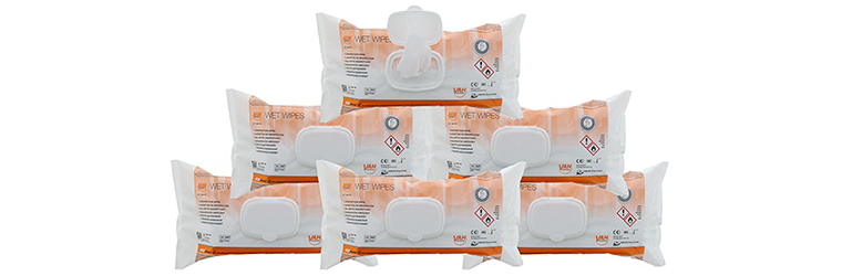 M+W Select WET WIPES FLOWPACK