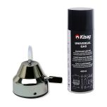 Kisag-Brenner mit Gas