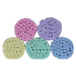 Bunte Zahnwatterollen