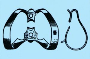 Fit Kofferdam-Klammern 1