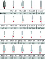 M+W SELECT HARTMETALLFRÄSER MICRO KREUZVERZAHNT FEIN