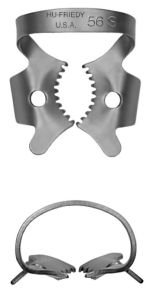 Satin Steel Kofferdam-Klammern 1