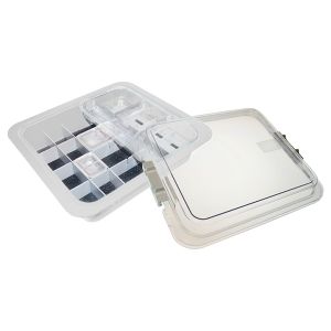 Komplette Materialwanne dunkelblau