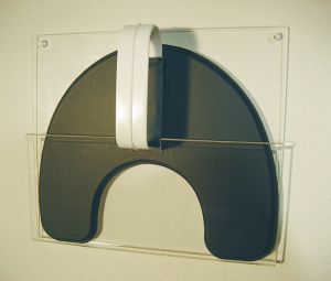 Wandhalter Standard + SS4 schwarz