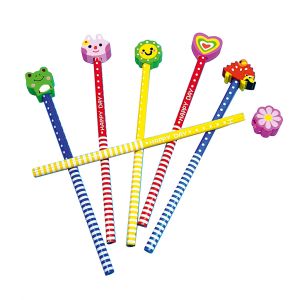 Bleistifte mit Radiergummi