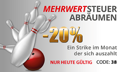 Sparen Sie heute die MWST - mit dem CODE
