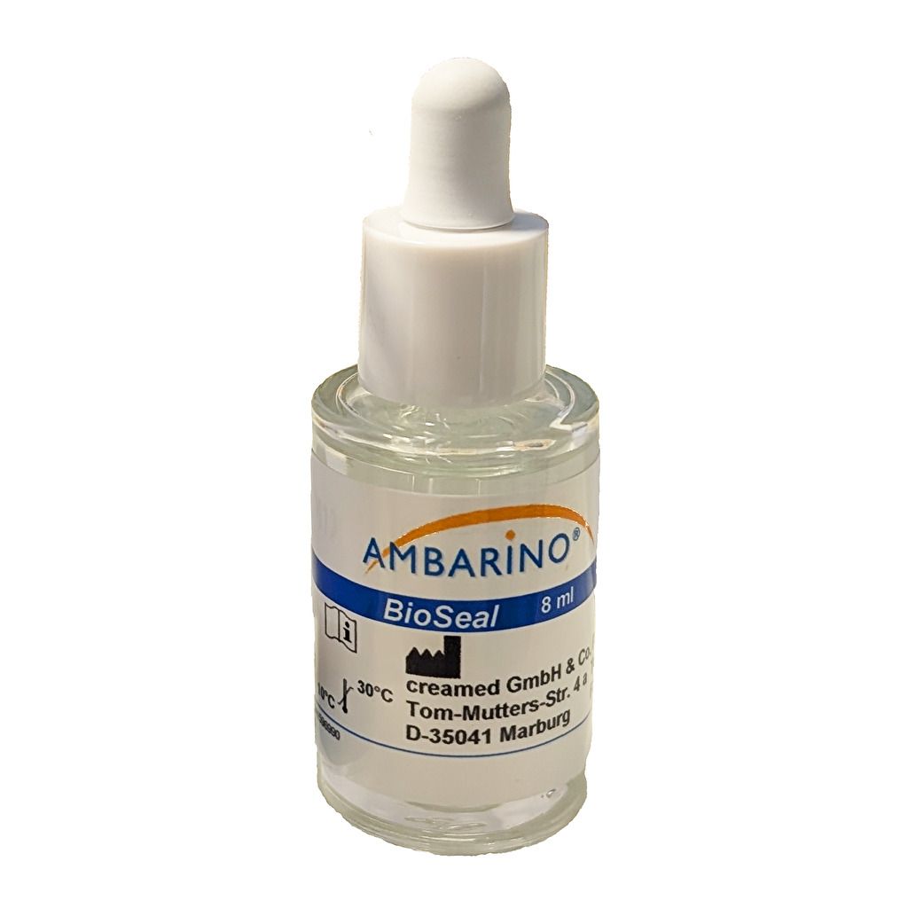 NEU - AMBARINO® BioSeal Flasche mit 8 ml- jetzt 1+1 Aktion sichern!