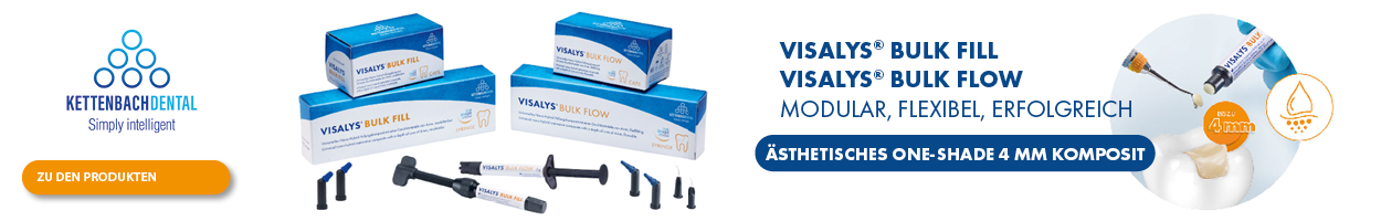 Kettenbach Visalys Bulk Fill & Flow - jetzt entdecken!