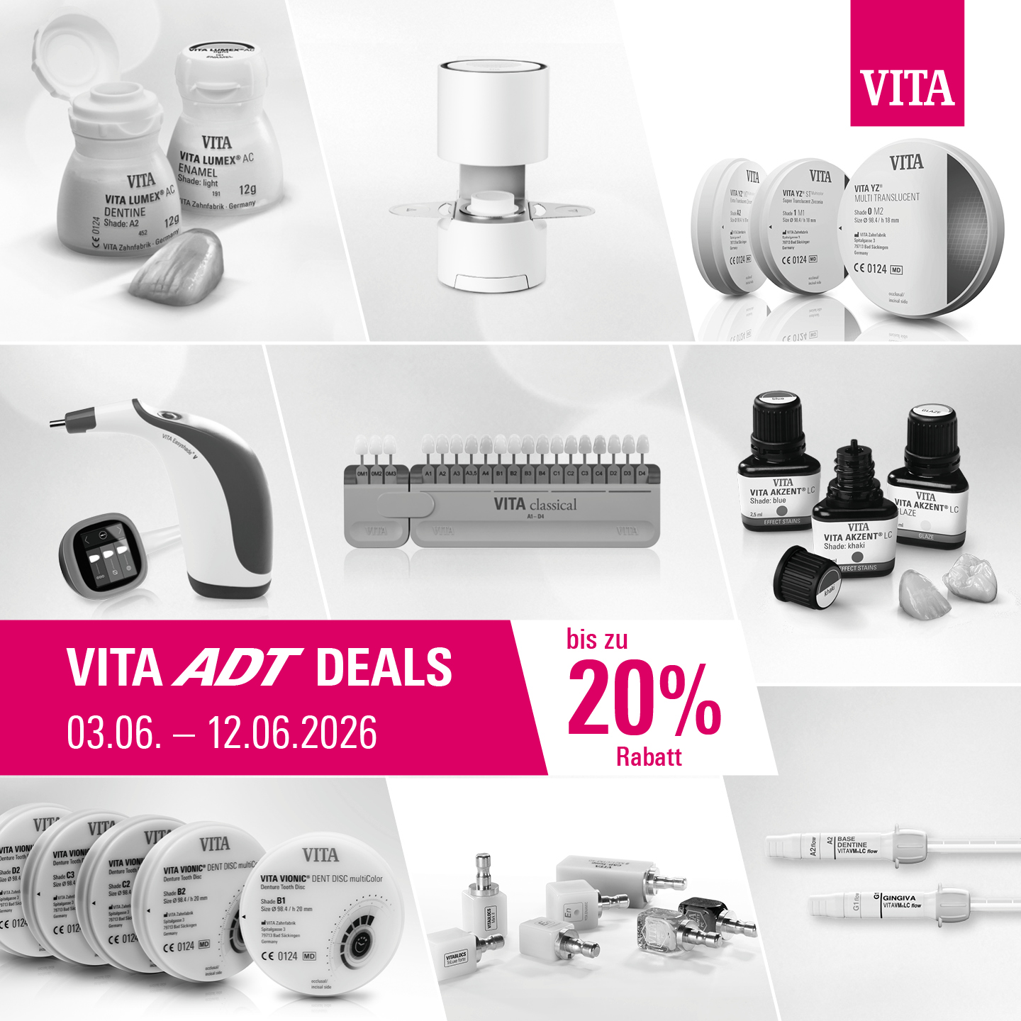 Vita ADT Deals bis zu 20% 03.06.-12.06.2026