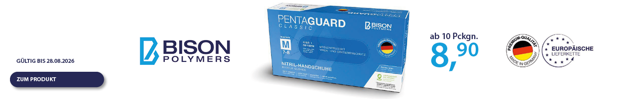 Pentaguard classic Bison Polymer Handschuhe - Aktion ab 10 Packungen nur 8,90 - gültig bis 28.08.2026