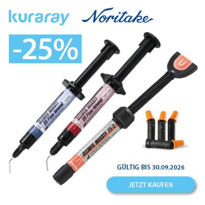 Kuraray Clearfil Majesty Universal & ES Flow: Sparen Sie 25% - nur für kurze Zeit!
