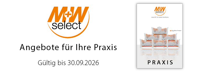 M+W Select Praxis-Highlights - gültig bis 30.09.2026 - jetzt online anschauen!