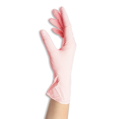 Pearl Nitril Handschuhe Pink