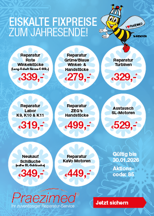 Praezimed Aktion - Eiskalte Fixpreise bis 30.01.2026